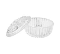 Sosoport Vaso in Vetro Trasparente con Ermetico Contenitore Decorativo per Caramelle e Biscotti Barattolo Europeo per Snack e Conservazione