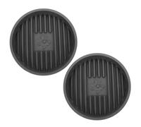 Sosoport Vassoio Porta Stantuffo per Wc in Cemento Grigio 180# Base Raccogligocce Compatta e Resistente Supporto per Asciugatura Stantuffo Accessorio Pratico per la Pulizia del Bagno