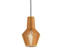 Sospensione 1 Luce E27 CITRUS 1 in Legno Verniciato - Ideal Lux 159843