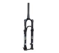 Sospensione 26" 27,5" 29" Forcella ad Aria for Bicicletta Smart Lock out Regolazione dell'ammortizzazione Freno a Disco Anteriore da 1`1/8"(White,29inch)