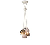 SOSPENSIONE 6 LUCI GRAPPOLO - mix tenue AFOXE' C2656(MIX)