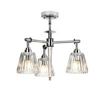 Elstead Lighting Agatha lampada sospesa 4x3 W cromo BATH-AGATHA3P-PC