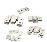 sospensione ad incastro per carichi pesanti, Staffe for montaggio a incasso 20/100/240 pezzi con blocco for gancio for cornice in acciaio inossidabile(L-240pcs(Not Screws))