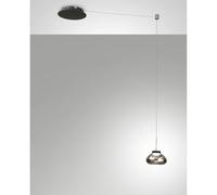 Arabella pendel lampada fume decentrabile LED 8w dimmerabile [EEK: A]
