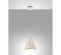 FABAS LUCE Duchessa lampada a sospensione E27 1 x 40 W Ø20 cm, 3533-40-102, Duchessa [Lampade per Interni > Lampade a Sospensione]
