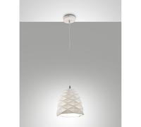 Sospensione Bianca Duchessa D200 per Illuminarie Moderno Collezione Duchessa 1 Luce