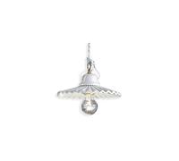 Sospensione Classica L'Aquila Ceramica E Ottone Satinato 1 Luce E27