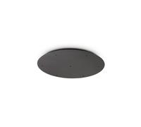 Sospensione Collezione MAPA Luce Calda 15W Nero Alluminio/Vetro Ideal Lux [EEK: A++]