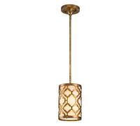 Elstead Lighting Arabella lampada sospesa 1x60 W oro GN-ARABELLA-MP