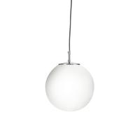 Sospensione Contemporanea Atomo Acciaio Argento 1 Luce E27