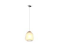 SOSPENSIONE CROMO 1 LUCE VETRO BETA AMBRA 1176CR-S1 BETA-AM