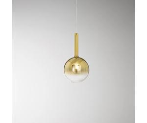 Sospensione Contemporanea Lollipop Vetro Oro 1 Luce E27 Ip20 D25