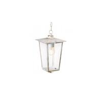 Sospensione Contemporanea Ribot Alluminio Bianco E Oro 1 Luce E27