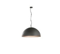 Sospensione Contemporanea Steel Metallo Grigio 1 Luce E27 Ip20 D80