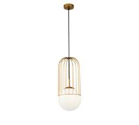 Sospensione Contemporanea Telford Grande In Metallo Oro 1 Luce