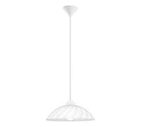 Eglo Vetro Lampadario a Sospensione E27. 60 W, Bianco