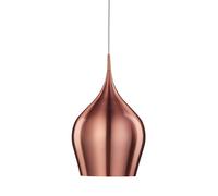 Searchlight Lampada a sospensione vibrante, Ø 26 cm, rosa metallizzato Searchlight