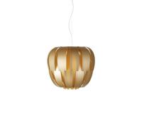 Sospensione Da Esterno Moderna Queen Polilux ® New Gold 1 Luce E27