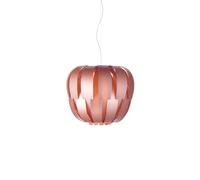 Sospensione Da Esterno Moderna Queen Polilux ® Pink Metal 1 Luce E27 D40Cm