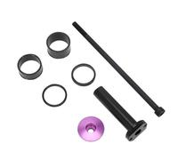 Sospensione della forcella anteriore della moto Parte di ammortizzatore del nucleo compatibile con S X Model Pit Pit Bike Edilizia in alluminio(PURPLE)