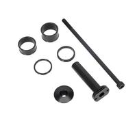 Sospensione della forcella anteriore della moto Parte di ammortizzatore del nucleo compatibile con S X Model Pit Pit Bike Edilizia in alluminio(Black)