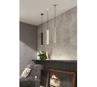 SOSPENSIONE FILO GRANDE ORO 1 LUCE ATTACCO GU10 H.40CM D.5,5CM