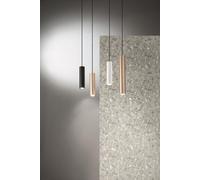 SOSPENSIONE FILO PICCOLA ORO H.25CM D.5,5CM 1 LUCE ATTACCO GU10
