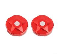 Sospensione forcella anteriore per forcella AV, compatibile con Magura, Fox, DT, lega di alluminio anodizzato CNC, include due coperture (rosso)