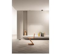 SOSPENSIONE GENIUS ORIZZONTALE NERO LED 3000K 1030LM 20W DIMMERABILE L.120CM