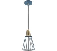 Sospensione GTV KALIOPE, plafoniera, 8266, AC220-240V, 50/60Hz, 1*E27, max. 40 W, IP20, diametro 18 cm, semplice blu