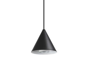 Sospensione Industrial A-Line Metallo Nero 1 Luce Gu10 7W 3000K Luce Calda