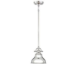 Sospensione Industrial Emery Metallo Argento Imperiale Piccola 1 Luce E27