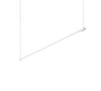 Sospensione Industrial-Minimal Yoko Alluminio-Plastiche Bianco Led 16W 3000K