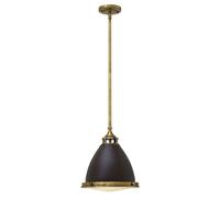 Sospensione Korsat Ø32cm Nero Bronzo Design Industriale E27 Pendelleuchte Cucina