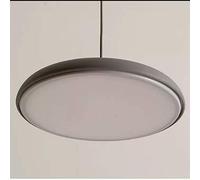 Sospensione Lampada Creativa Illuminazione da Soffitto Moderna LED Lampada a Sospensione, Bianco Caldo, Decorazione a Sospensione in Ferro Perfetta per Casa, Bar, Ristorante, Diametro: 25 cm. Grigio.