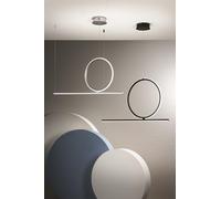 SOSPENSIONE LED ACROBAT D50 SO.ACROBAT.50-SILVER ARGENTO