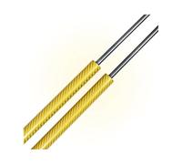 Sospensione Lift Support 2 Pezzi Per Suzuki Per Ignis FH MH Hatchback 2000-2008 Supporti Sollevamento Portellone Posteriore Molle A Gas Ammortizzatori Ammortizzatori Molle a Gas(Yellow Carbon Fiber)