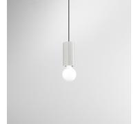 Sospensione Minimal Idea Ceramica Bianco Lucido 1 Luce E27 Ip20