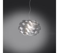 Sospensione Moderna 1 Luce Cloud D50 In Polilux Silver Made In Italy