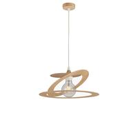 Sospensione Moderna 1 Luce Ferro Taglio Laser Oro Serie Geko