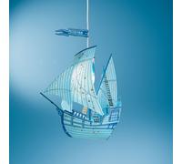 Sospensione Moderna 1 Luce Peter Pan In Polilux Made In Italy