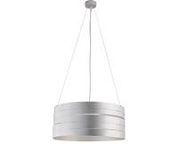 Sospensione Moderna 3 Luci Mambo Fasce Circolari Ferro Argento