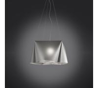 Sospensione Moderna 5 Luci Wanda In Polilux Silver Made In Italy