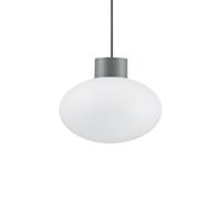 Sospensione Moderna Clio Alluminio Antracite 1 Luce E27