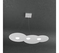 Sospensione Moderna Cloud Metallo Grigio 3 Luci Gx53 [EEK: A++]
