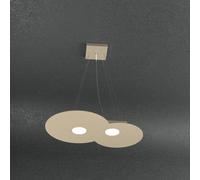 Sospensione Moderna Cloud Metallo Sabbia 2 Luci Gx53 [EEK: A++]