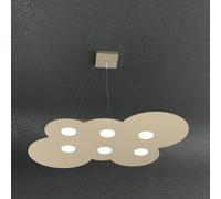 Sospensione Moderna Cloud Metallo Sabbia 6 Luci Gx53 [EEK: A++]