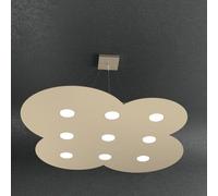 Sospensione Moderna Cloud Metallo Sabbia 9 Luci Gx53 [EEK: A++]