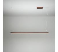 Sospensione Moderna Link Metallo Marrone Led 45W Dimmetabile Ip20