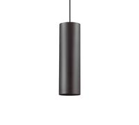 Sospensione Moderna Look Metallo Nero 1 Luce Gu10 10W 3000K Luce Calda